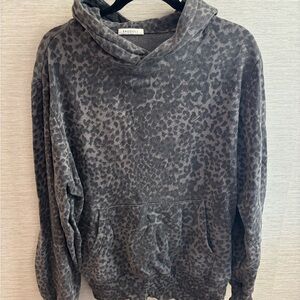 Ragdoll Charcoal Animal Print Hoodie